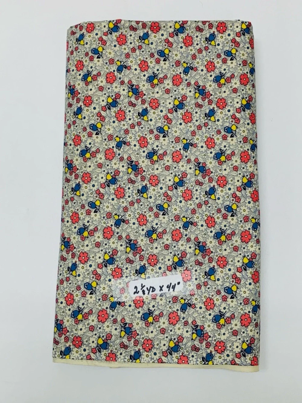 Aunt Grace 10th Anniversary Fabric 1930s Reproduction Floral 2 1/8 Yards Cotton - Picture 2 of 8